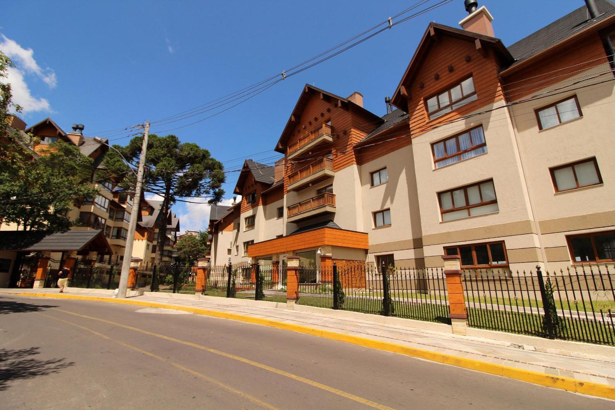 600 Metros, Rua Coberta - Centro Via Florida Apartment Gramado Luaran gambar