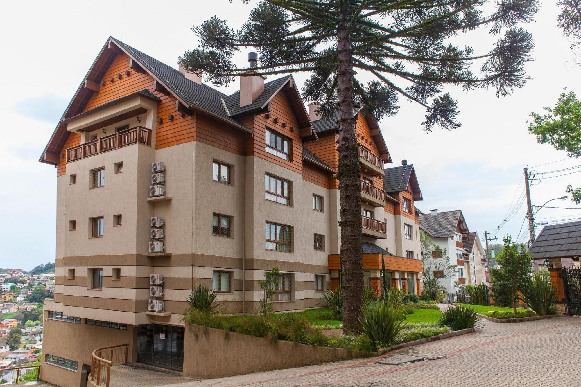 600 Metros, Rua Coberta - Centro Via Florida Apartment Gramado Luaran gambar